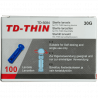 TD-Thin Βελόνες Μετρητή Σακχάρου (100 τμχ)